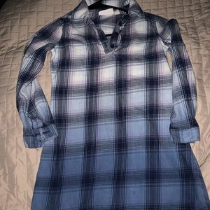 Girls plaid dress